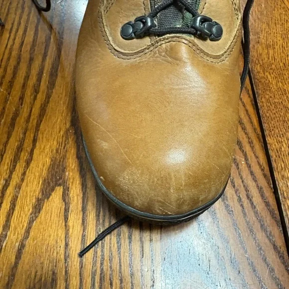 REDHEAD BRAND SIZE 12 M EUC SNAKE PROOF LACE UP CAM AND LEATHER HUNTING BOOTS - Picture 9 of 10